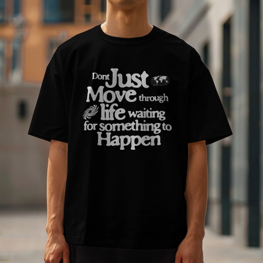 Something To Happen Unisex Oversized Tee